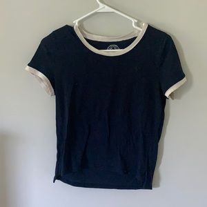 Navy Baseball Tee